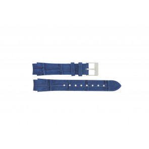 Bracelet de montre Prisma 33 832 117 Cuir Bleu 14mm